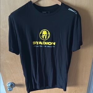 Spartan Race Black Stadion Men's Shirt